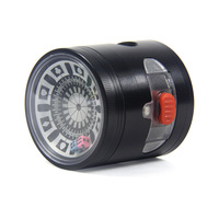 Trituradora de cajón GZ3363266 de aleación de Zinc, dados Rasta de 63mm, 4 capas de Metal, para tabaco y hierbas