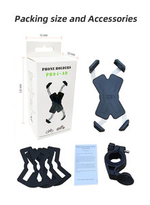 Support de téléphone universel pour vélo, support de téléphone pour vélo électrique, support de téléphone pour moto, support de téléphone à <span class=keywords><strong>4</strong></span> verrous, vente en gros à bas prix - Product Image 6