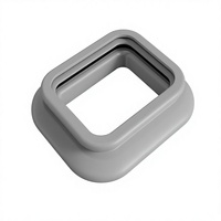 Garniture en caoutchouc EPDM rectangulaire noire personnalisée pour l'étanchéité des entrées de câbles de panneaux électriques