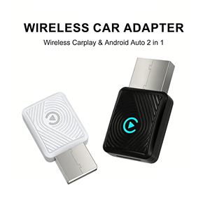 Adaptador Inalámbrico CarPlay 2 en 1 con Diseño Mini <span class=keywords><strong>USB</strong></span> para Autos, Conexión Estable con Apple CarPlay por Cable - Product Image 1