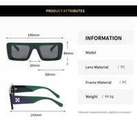 Nuevas Gafas de Sol de Diseño UV400 Duraderas con Montura Cuadrada de PC, Multicolores, con Diseño de Copo de Nieve, Montura Ancha, para Hombre y Mujer