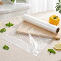 Op maat gemaakte transparante plastic zakken voor vers fruit, op maat gemaakte voedselverpakkingszakken, rolfolie verpakkingen, groenteverpakkingszakken