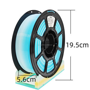 Wholesale PETG 1KG 1.75mm Filament <b>3D</b> <b>Printer</b> Plastic Gradient Blue White 240 for <b>3D</b> Printing - Product Image 3