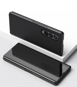Coque arrière à rabat miroir pour <span class=keywords><strong>Samsung</strong></span> <span class=keywords><strong>Galaxy</strong></span> Z Fold 4, coque en plastique pour <span class=keywords><strong>Galaxy</strong></span> Z Fold 3 - Product Image 3