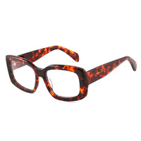 MS 6643 2026 Nouvelles lunettes optiques en acétate, monture de lunettes de style rétro, lunettes de mode, verres AC, lunettes tendance à monture intégrale