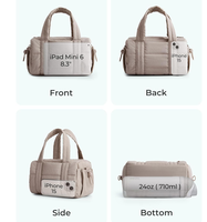 Sac de sport mini personnalisé, sac de voyage week-end, sac fourre-tout, sac de danse, sac de fitness pour femmes