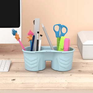 Silicone multifonction stylo et porte-crayon enfants bureau bureau Snack organisateur salon debout Type Installation - Product Image 1