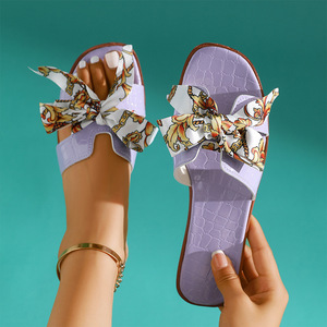 <span class=keywords><strong>Sandali</strong></span> piatti da <span class=keywords><strong>donna</strong></span> nuovi per l'estate 2025, ciabatte con fiocco, <span class=keywords><strong>taglie</strong></span> <span class=keywords><strong>grandi</strong></span>, chiusura slip-on, per uso domestico, all'ingrosso dal produttore - Product Image 6