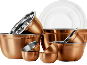 Juego de Utensilios de <span class=keywords><strong>Cocina</strong></span> de Acero Inoxidable Directo de Fábrica, Juego de Ollas con Tapa de Vidrio, Compatible con <span class=keywords><strong>Inducción</strong></span>, para Uso en Cocinas de Hotel, Venta al por Mayor - Product Image 1
