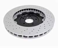 Disco de Freno de Aleación de Alto Contenido de Carbono de 2 Piezas, Rotor Delantero de 380 mm para GTR Juke Altima OEM #   40206jf20A