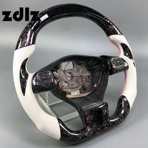 Pour Volkswagen VW <span class=keywords><strong>Golf</strong></span> <span class=keywords><strong>6</strong></span> MK6 MK7 <span class=keywords><strong>GTI</strong></span> Jetta Passat CC volant en Fiber de carbone forgé à LED personnalisé - Product Image 2