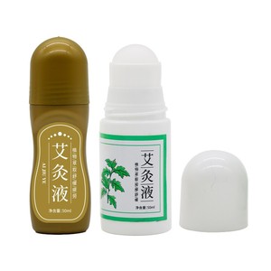 Liquide de moxibustion OEM Roller 50ml à base d'extraits végétaux pour soulager les douleurs du cou, des épaules, de la taille et des jambes. - Product Image 1