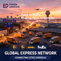 Servicio de Logística de Transporte de Mercancías DDP de la Compañía de Mensajería, CIF a Australia, Aeropuerto de Melbourne, Puerta a Puerta, Tránsito Rápido