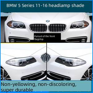 Coppia di Coperture in Vetro per Fari Auto <span class=keywords><strong>BMW</strong></span> F10 F18 11-17 528i 535i Xenon HID, Alloggiamento Trasparente in Plastica PC - Product Image 5