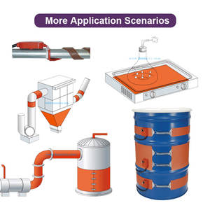 בהיר מותאם אישית 12v 120v 220v 240v גמיש אור חימום אלמנט סיליקון חשמלי - Product Image 3