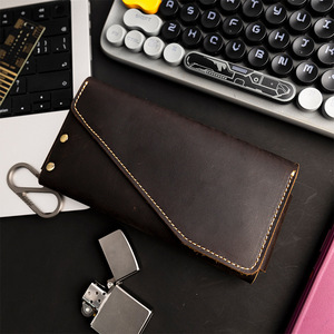 Crazy Horse Leather Waist Phone Bag With Wallet Function Magnetic Buckle Belt <b>Clip</b> For Outdoor Travel <b>Spring</b> 2026 - Product Image 3