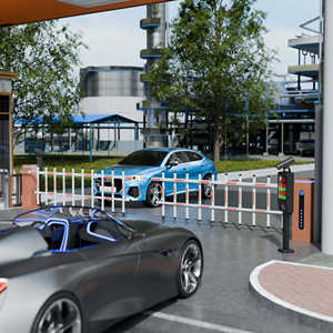 XGY fornitore della cina 6m di sicurezza elettronica recintato barriera Harga Heavy Duty Auto motorizzato Boom Gate per alto sistema di pedaggio - Product Image 3