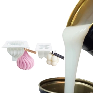 Goma de silicona para fabricación de moldes líquidos, materia prima de gel de silicona para fabricación de moldes de velas - Product Image 5