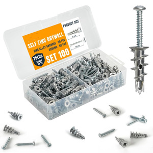 Baiguluo Toggle Bolts Anchors Kit 45 Pcs 1/4 3/16 1/8 Inch Drywall Fixing Hardware - Product Image 3