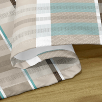Ensemble de draps de lit personnalisés en gros 3 pièces Ensemble de draps de luxe pour hôtel Ensembles de draps respectueux de la peau