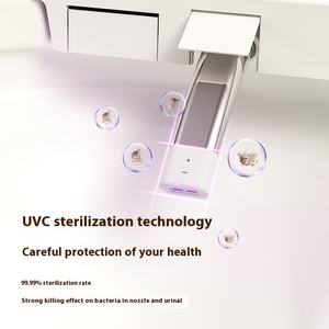 Inodoro <span class=keywords><strong>de</strong></span> descarga automática <span class=keywords><strong>de</strong></span> diseño <span class=keywords><strong>de</strong></span> casa inteligente, sala <span class=keywords><strong>de</strong></span> negocios, minisuite eléctrica con cuenco alargado y control remoto incluido - Product Image 2