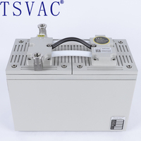 Pompe à vide sans huile TSVAC à haut débit 12,0 m³/h 1,5 mbar 400W, pompe de laboratoire économique à diaphragme PTFE pour aspiration industrielle