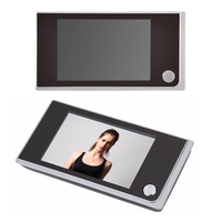Caméra vidéo numérique HD pour œil de porte avec écran LCD, grand angle 120 degrés, anti-vol et surveillance