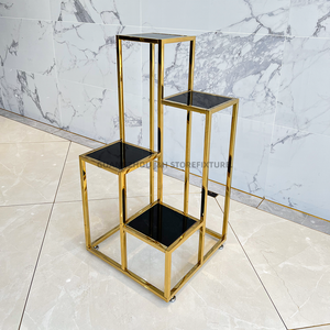 ชั้นวางกระถางต้นไม้สำหรับร้านค้าบูติก ชั้นวางต้นไม้ในร่ม ชั้นวางโชว์ต้นไม้สำหรับงานแต่งงาน ใช้สำหรับจัดเก็บ - Product Image 6