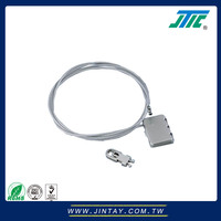 Verrou universel Jintay en alliage de zinc chromé satiné pour ordinateur portable, verrouillage par câble numérique, mot de passe, certifié ISO9001:2008