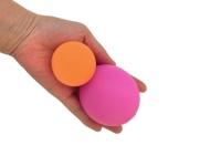 Ensemble de balles de massage en silicone 46 65 80 mm – Outil de récupération musculaire profond, ferme et lisse