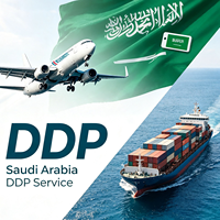 Service d'expédition maritime DDP fiable en Arabie Saoudite, agent logistique porte-à-porte, transitaire aérien