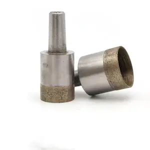Diamond Cone Shank Drill Bit for Making Hole on The Glass
