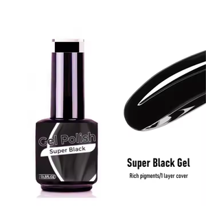 Smalto Gel Super Nero e Super <span class=keywords><strong>Bianco</strong></span> di Alta Qualità, 15ml, Etichetta Privata, Forniture per Unghie a Basso MOQ - Product Image 4