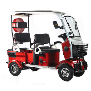 Scooter de Movilidad Eléctrico de 800W con 4 Ruedas, Tipo Carrito de Golf, de Largo Alcance, con Techo, ALQ-EST50043 - Product Image 1