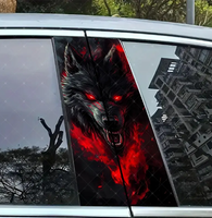 Autocollant de voiture en vinyle personnalisable, durable, écologique, résistant aux UV, autocollant latéral pour carrosserie de voiture, pour cadeaux promotionnels