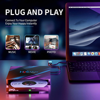 Harga Pabrik Portable Laptop Notebook CD/DVD RW Burner 5-in-1 Multifungsi Eksternal untuk Drive DVD SD Pemutar/Perekam DVD/VCD