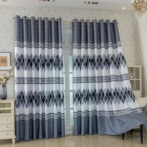 Tende in Poliestere con Stampa Diamantata Bohémien, Isolanti Termici e Oscuranti <span class=keywords><strong>per</strong></span> Soggiorno e Appartamento - Product Image 3