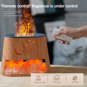 Sang Trọng Himalaya Muối Đèn Tạo Độ Ẩm 8 Màu Sắc Tâm Trạng Chiếu Sáng Từ Xa Cho Spa, Phòng Ngủ, Nhà Thư Giãn Hương Liệu Khuếch Tán - Product Image 5