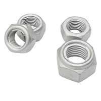 Grade 4 8 10 Dacromet Coated All Metal Lock Nuts M3-M16 Metric ISO 7719 GB6184 High Temperature Machinery