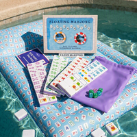 Dalles de mousse EVA flottantes imperméables de 1,5 pouce à 2 couches, violet foncé, pour Mahjong, pour les jours de repos, modernes et de luxe, vente en gros personnalisée