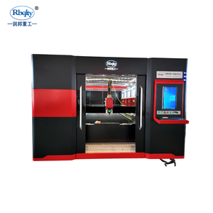 เครื่องตัดไฟเบอร์เลเซอร์ Rbqlty สำหรับแผ่นโลหะ อัตโนมัติ 4 แกน กำลังไฟ 12000 วัตต์ ความหนา 0.2-8 มม. ดีไซน์แบบปิด Cypcut AI - Product Image 2
