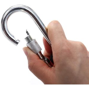 Cuerda de Escalada Estática de 10 mm, Naranja, de Poliéster, con Mosquetones para Rescate - Product Image 5