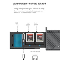 Boîte de stockage de carte mémoire flash multifonction CFE-A/CFE-B, lecture-écriture quatre-en-un, externe USB3.2 Gen2