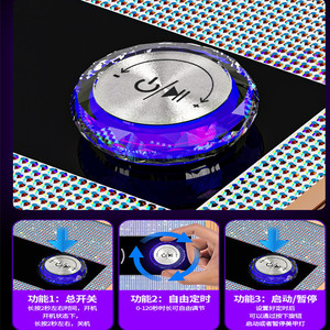 Nouvelle Lampe à Ongles Rechargeable Diamant 120W 2025, 30 LED, Sans Fil, Grand Écran, Appareil de Thérapie des Ongles à Batterie, Lampe UV pour Ongles - Product Image 4