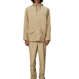 Chaqueta Impermeable Ligera de Lona para Hombre, Transpirable, con Cierre, Cuello Alto, Estilo Urbano, Profesional, para Actividades al Aire Libre - Product Image 3