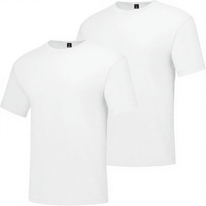 เสื้อยืดคอกลม <span class=keywords><strong>Hanes</strong></span> Men's <span class=keywords><strong>Beefy</strong></span>-T Eco-Friendly Streetwear ผ้าใยไผ่ 100% เนื้อหนา สำหรับผู้ชาย แพ็ค 1 หรือ 2 ตัว (ไซส์ใหญ่) - Product Image 1