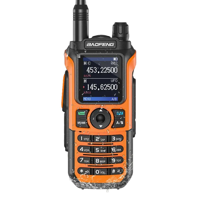 Baofeng UV-21 Pro V2 무선 주파수 트라이 밴드 강력한 방수 장거리 UV-5R 22Pro S22 Type-C 양방향 라디오