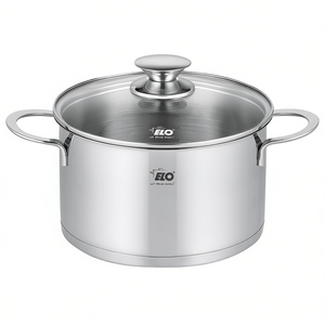 ELO Roasting Pot Galant 2.5L Stainless Steel <b>With</b> <b>Lid</b> For Even Cooking - Product Image 2