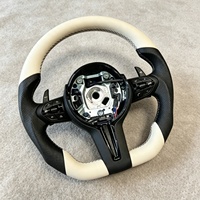 Volant sport en fibre de carbone et cuir pour F10 F20 F30 F32 F36 F80 F82 M3 M4 M Sport, vente en gros