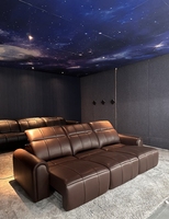 3 Sitze Elektrisches Schlafs ofa Luxus Klavier Schlüssel Wohnzimmer Sofa Top Grain Leder Couch Sofa Elektrische Freizeit Wohnzimmer Möbel